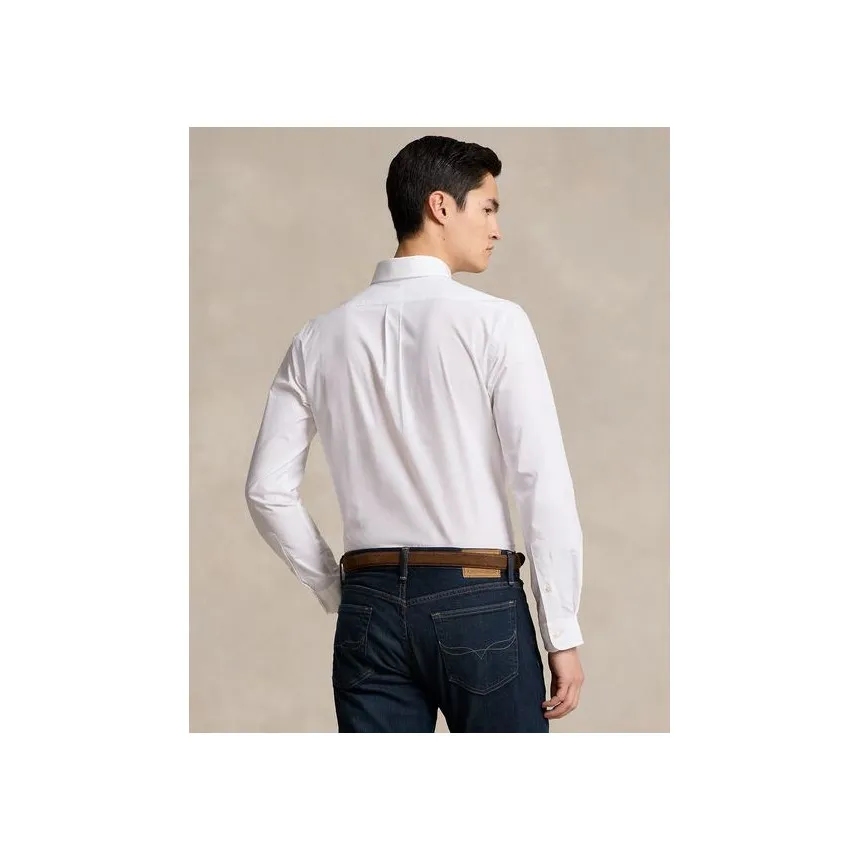 Camisa Polo Ralph Lauren Popelin Elástica Para Hom