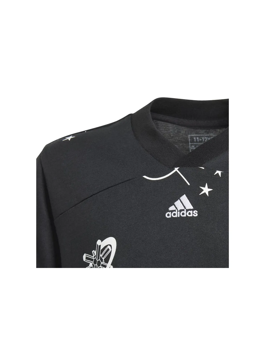 Camiseta adidas Bluv Infantil Negro