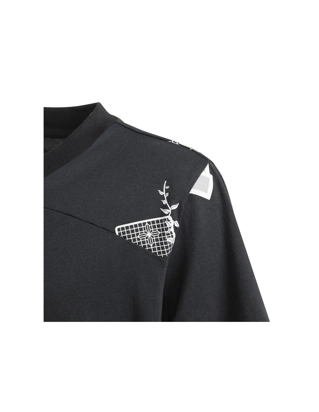 Camiseta adidas Bluv Infantil Negro