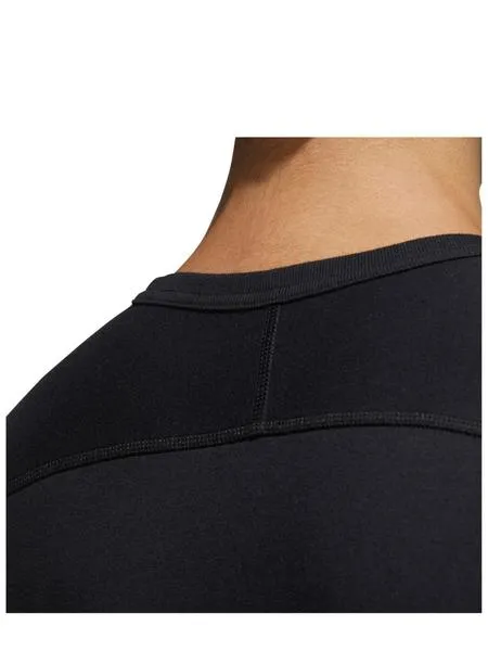 camiseta adidas negro hombre