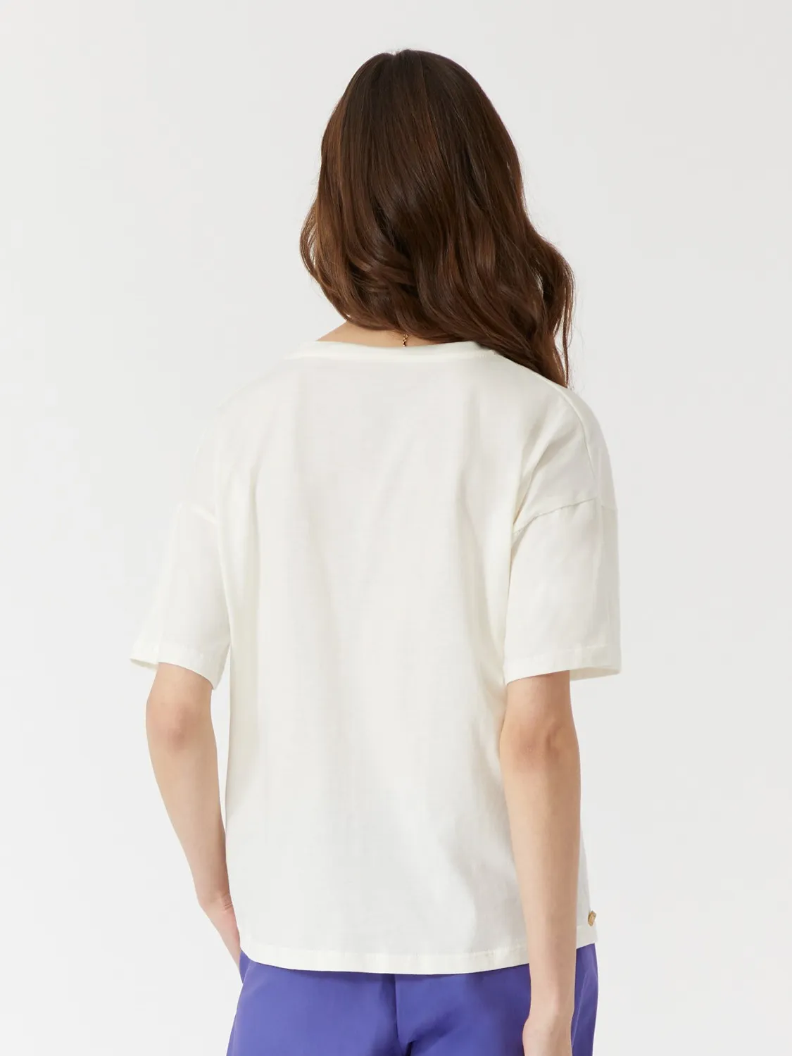 CAMISETA CON PLIEGUE MANILA GRACE