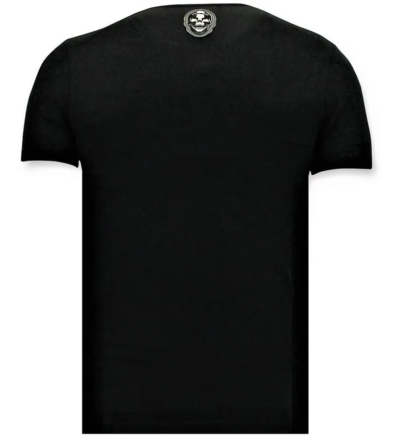 CAMISETA DE HOMBRE  UFC CHAMPIONSHIP PRINT  NEGRO