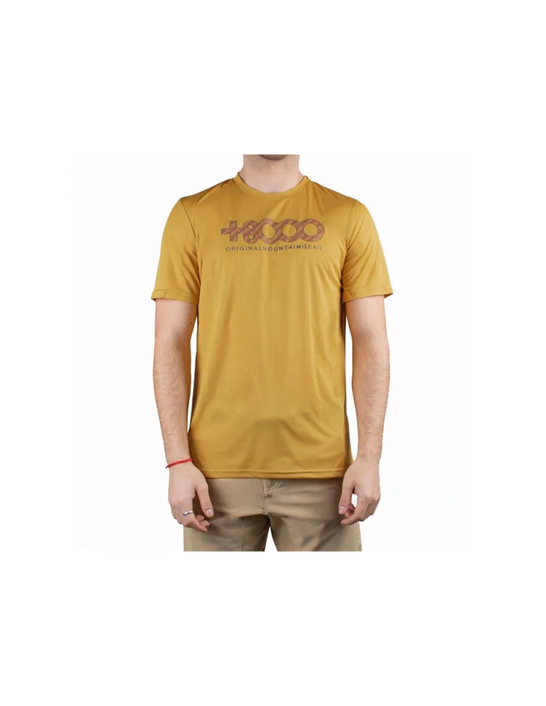 Camiseta de Montaña +8000 Usame Camel Hombre