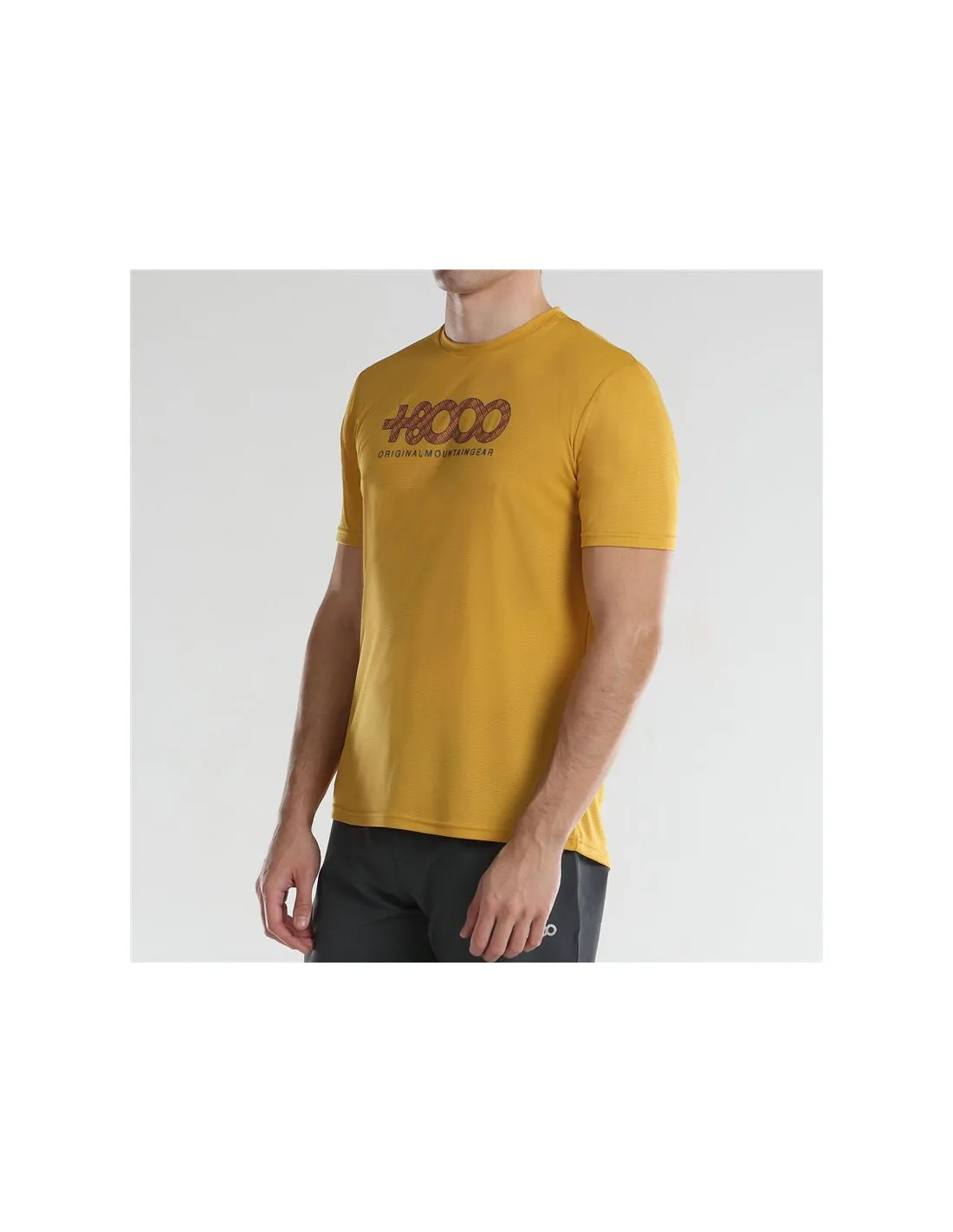 Camiseta de Montaña +8000 Usame Camel Hombre