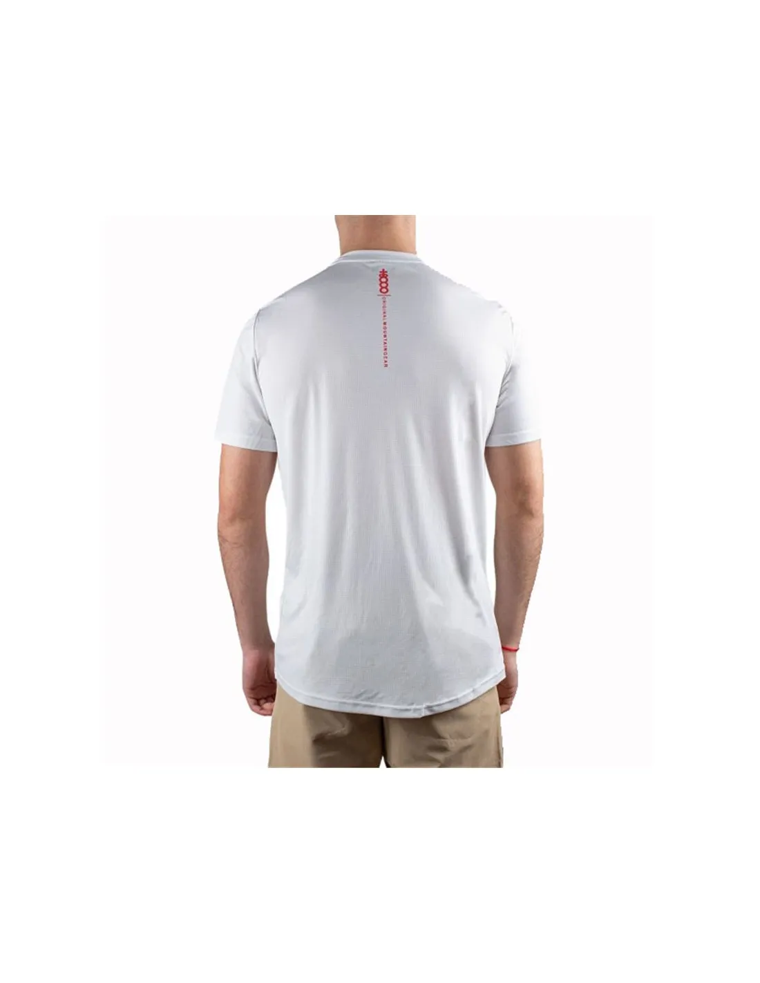 Camiseta de Montaña +8000 Usame Marfil Hombre