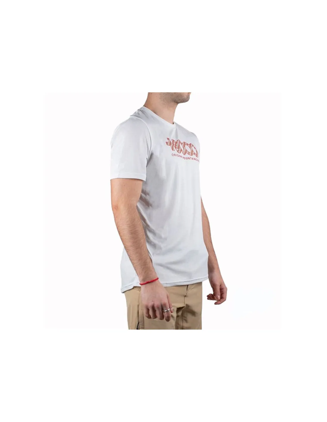 Camiseta de Montaña +8000 Usame Marfil Hombre