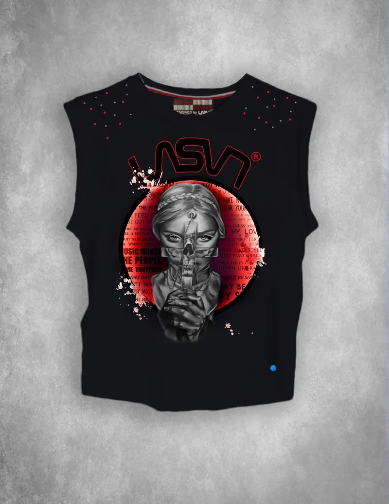 Camiseta de mujer FAITH negro