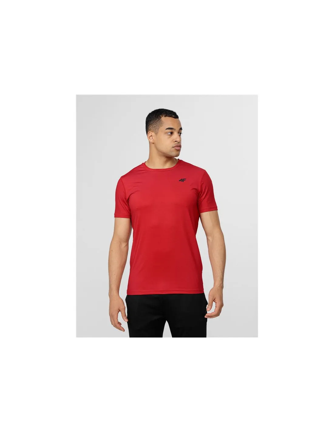 Camiseta de Training 4F Negro Hombre