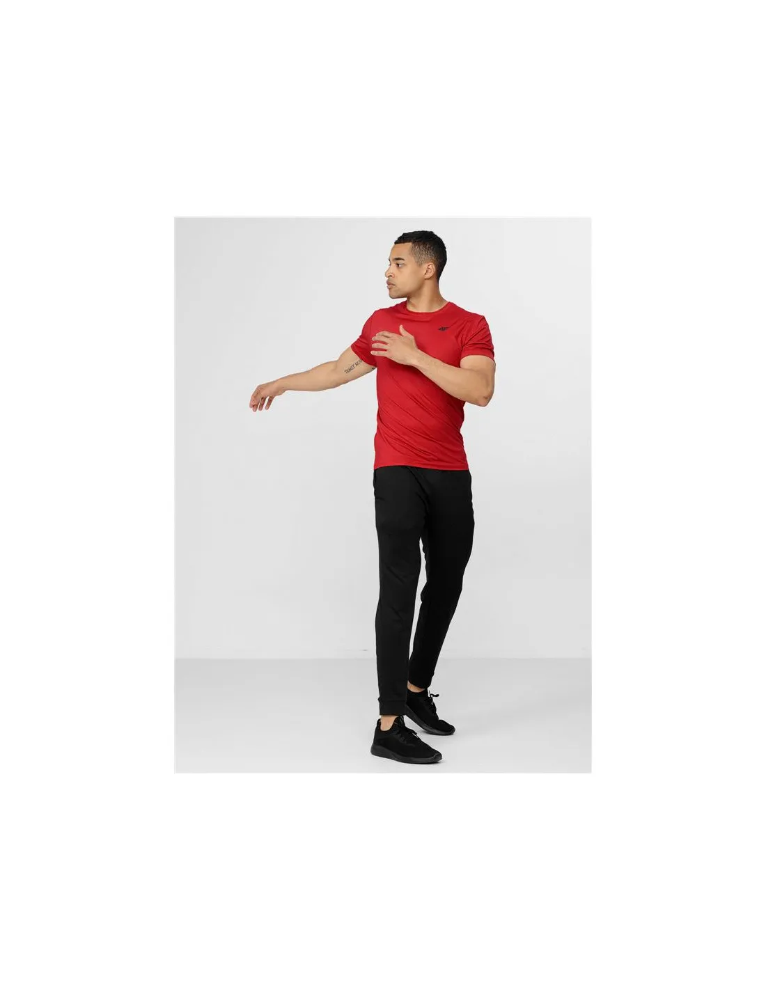 Camiseta de Training 4F Negro Hombre