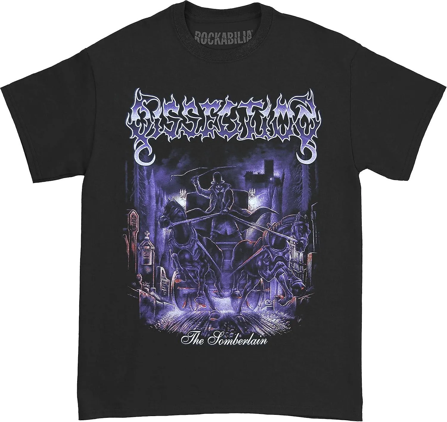 Camiseta Disection Hombre The Somberlain Negro
