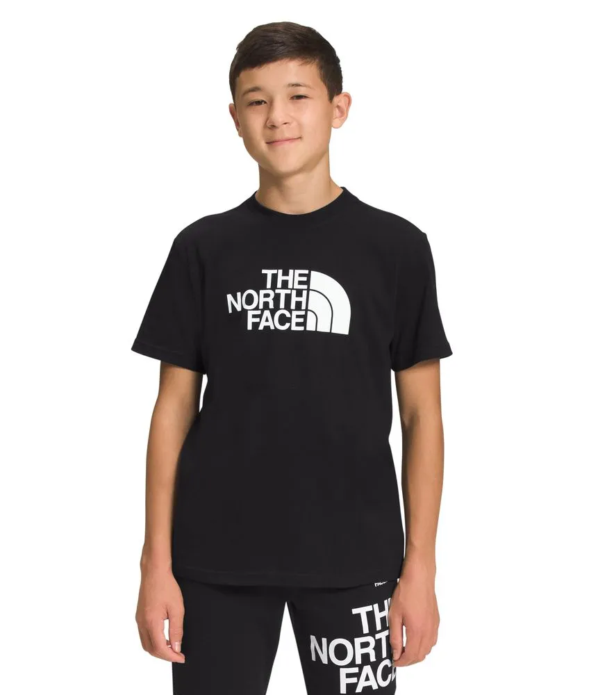 Camiseta Graphic Tee Manga Corta Negra Niño The North Face