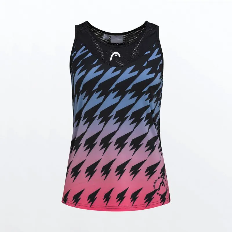 Camiseta Head Game Magenta Print Mujer | Head