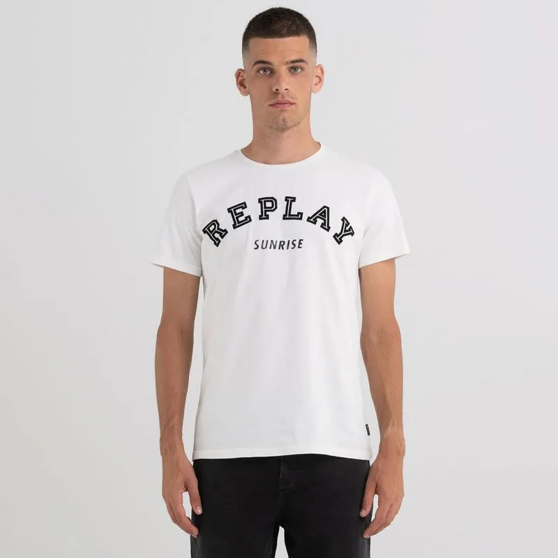 Camiseta Manga Corta Para Hombre Replay 50926
