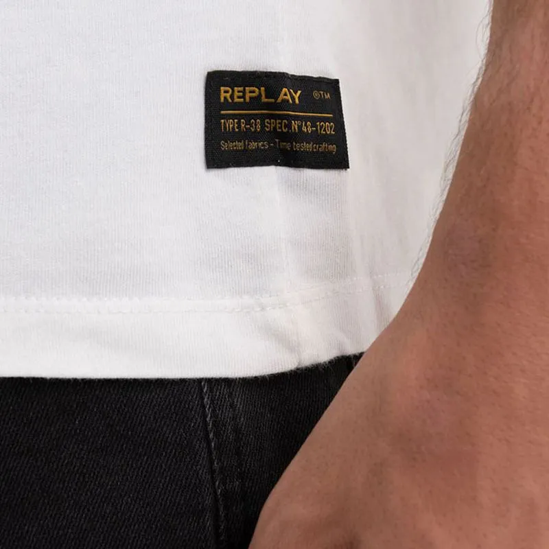 Camiseta Manga Corta Para Hombre Replay 50926