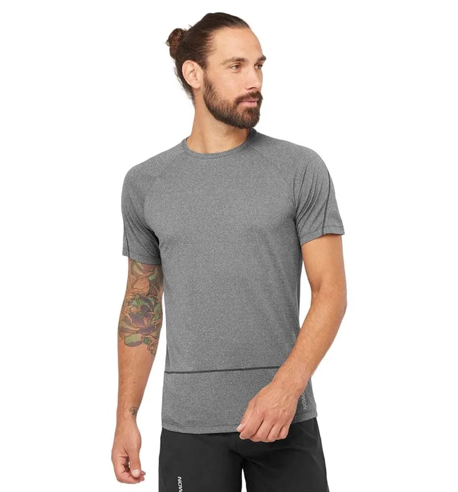 Camiseta M/c Trail_Hombre_SALOMON Mc Cross Run Ss Tee M