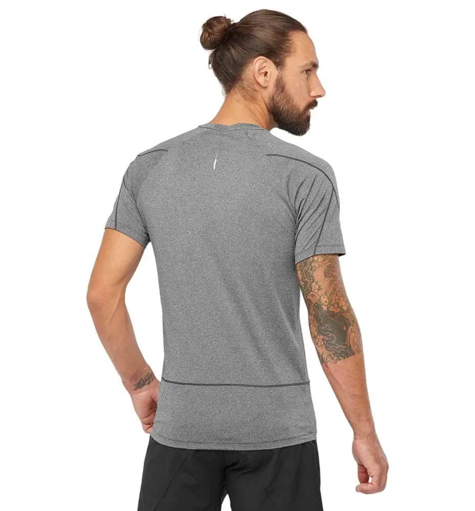 Camiseta M/c Trail_Hombre_SALOMON Mc Cross Run Ss Tee M