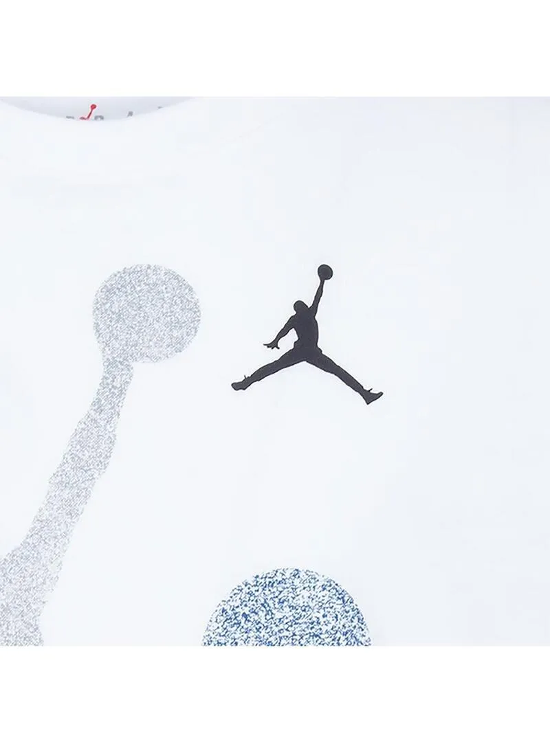 Camiseta Niño Jordan GRADIENT Blanca