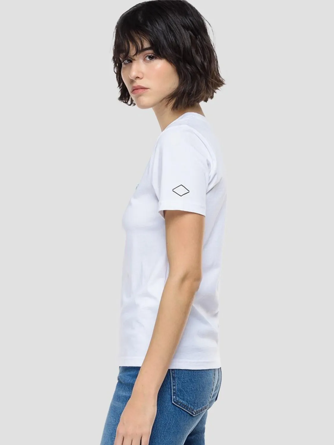 CAMISETA NOMBRE CON PURPURINA REPLAY