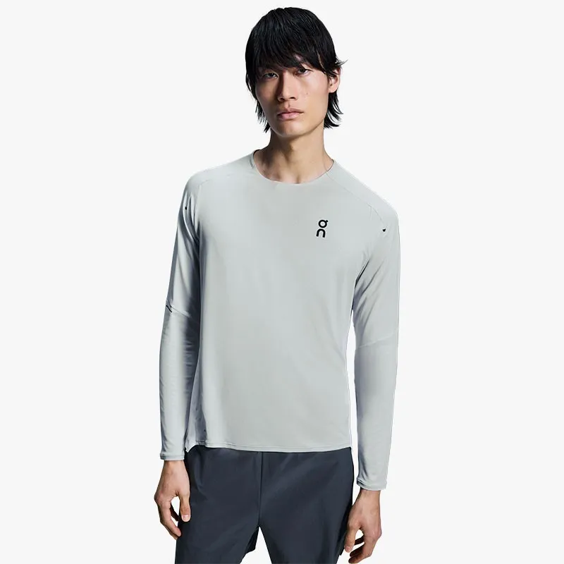 CAMISETA ON PERFORMANCE LONGT GLACIER/WHITE