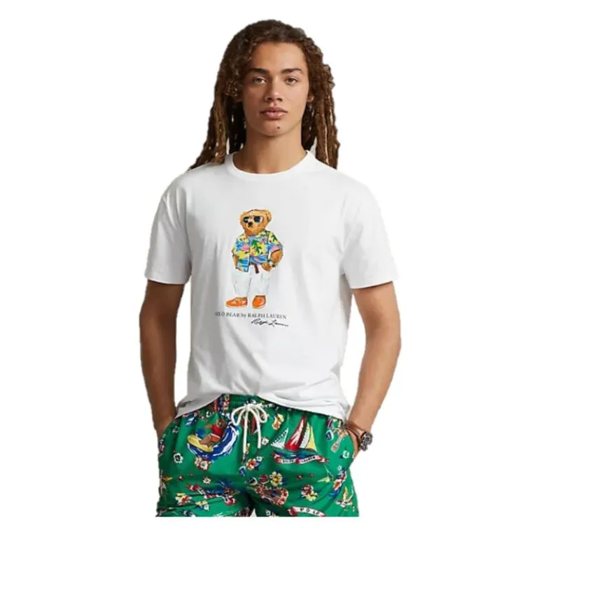 Camiseta Polo Ralph Lauren Bear Classic Para Hombre