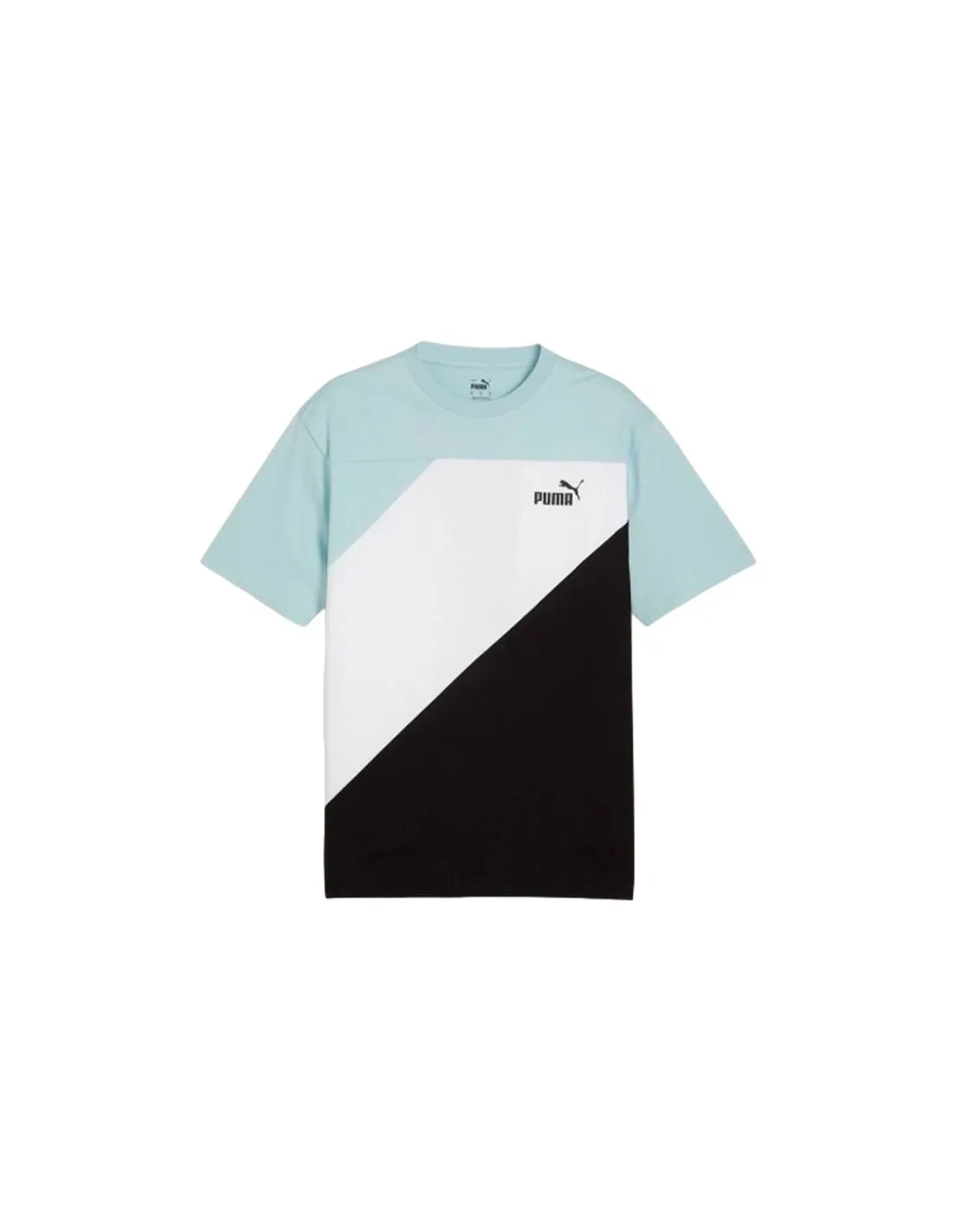 Camiseta Puma Power Turquesa Infantil