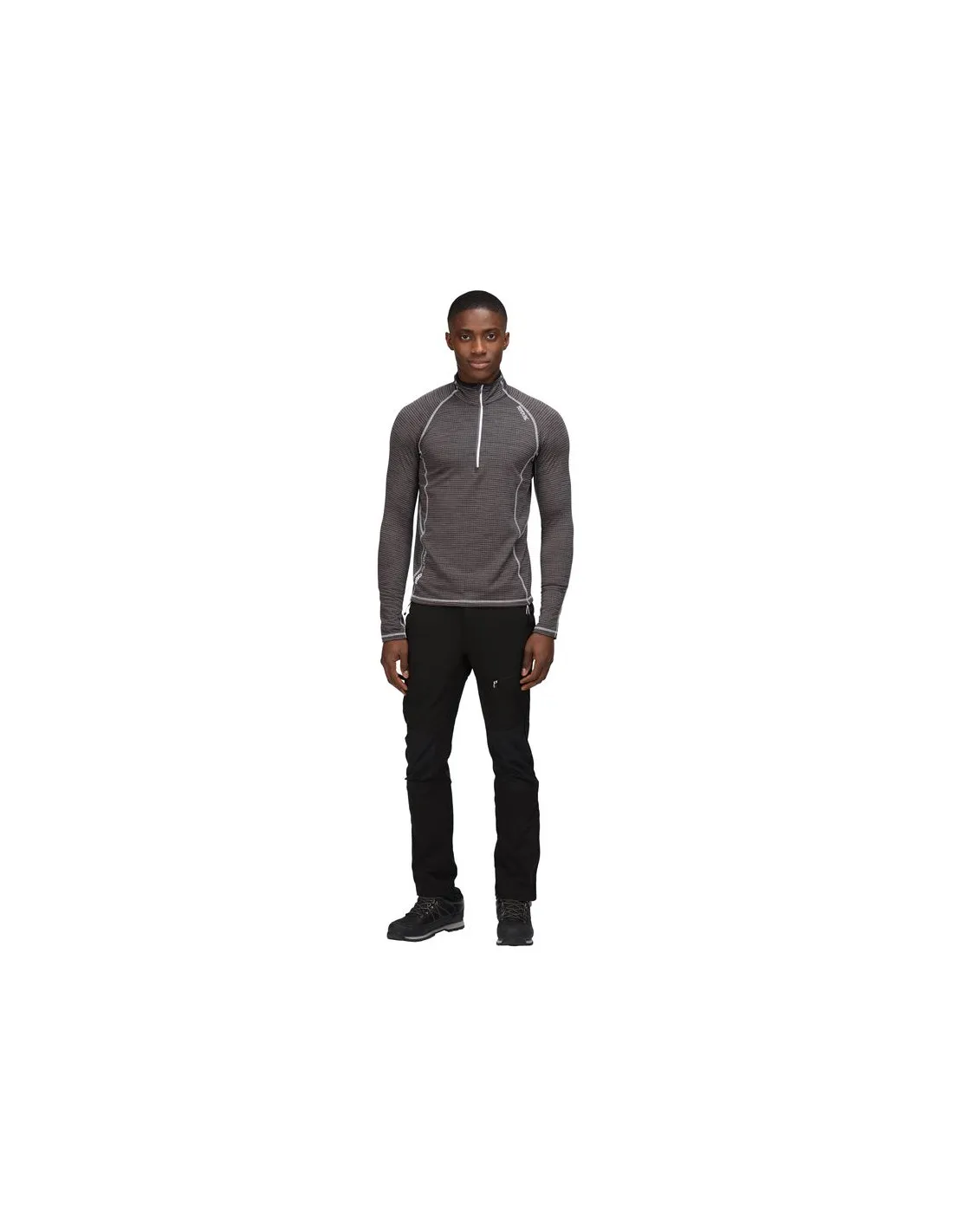 CAMISETA REGATTA YONDER HALFZIP M DARK GREY