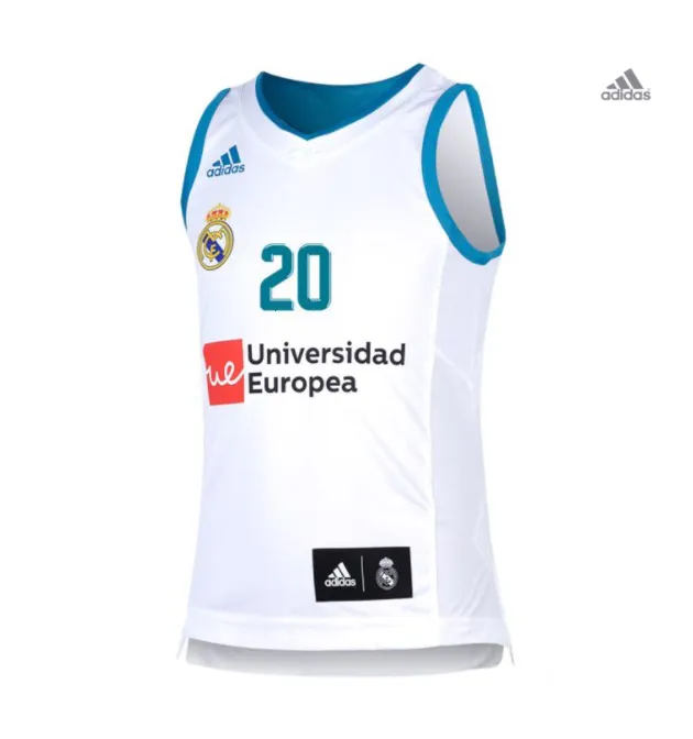 Camiseta Réplica Carroll #20# R. Madrid 2017/18 (1ª Equipación)