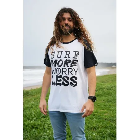 Camiseta Surf More Worry Less 