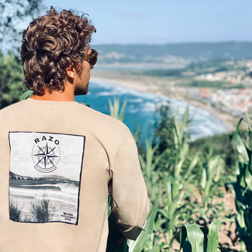 Camiseta Teiron Basic Manga Larga Foto Razo Unisex