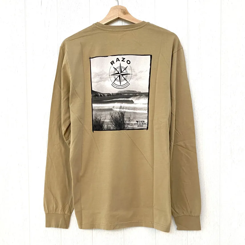 Camiseta Teiron Basic Manga Larga Foto Razo Unisex