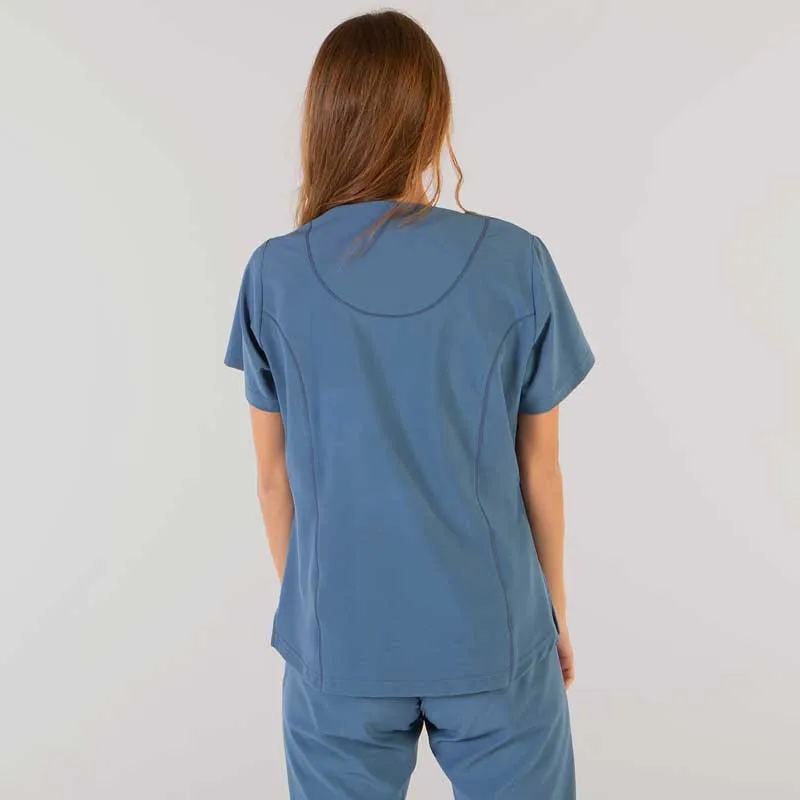 CAMISOLA DE MUJER AZUL GRISáCEO MICROFIBRA 360 ROSALíA  GARY'S