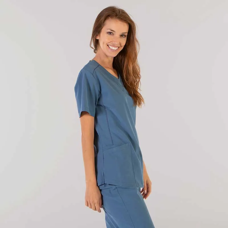 CAMISOLA DE MUJER AZUL GRISáCEO MICROFIBRA 360 ROSALíA  GARY'S