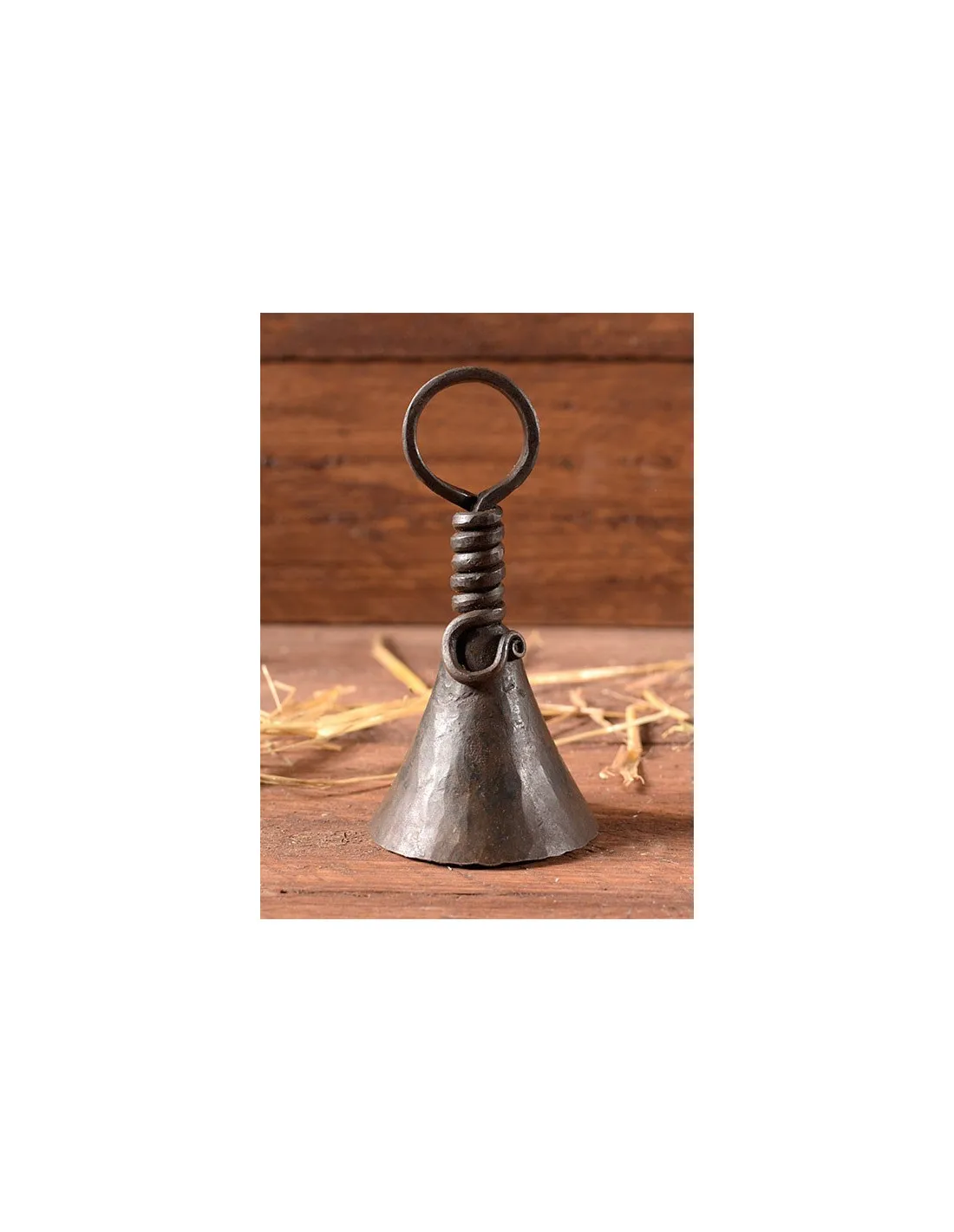 Campana medieval forjada a mano
