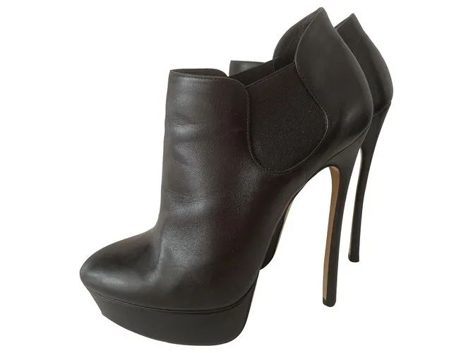 Casadei Botines Negro 