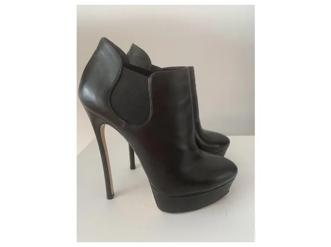 Casadei Botines Negro 