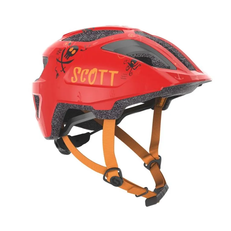 Casco bicicleta Scott Casco Kid Spunto (Florida rojo) Niño