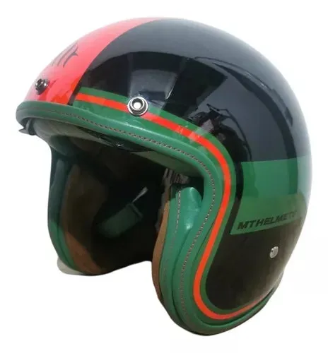 CASCO MT LE MANS ABIERTO RETRO VINTAGE CLASICO