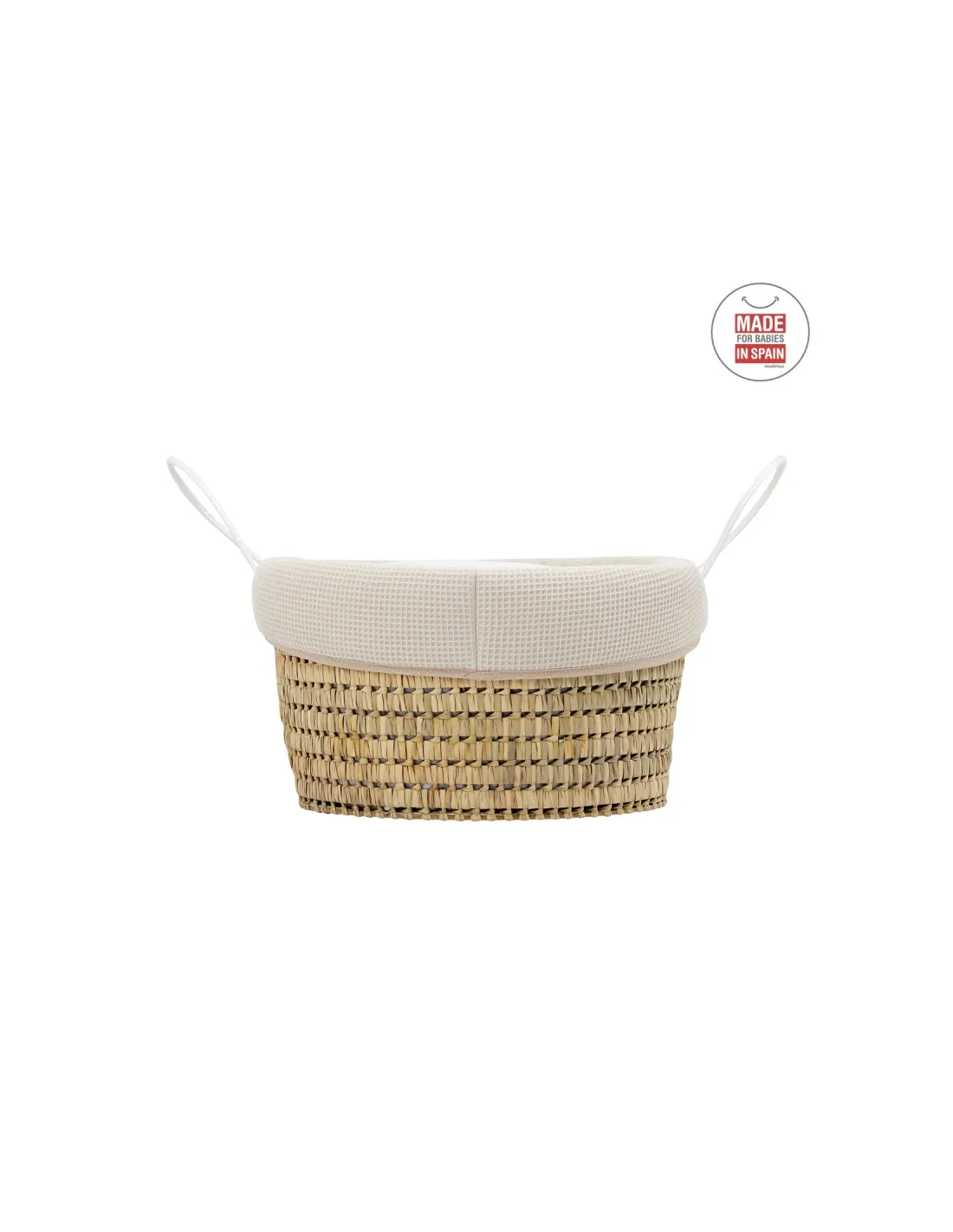 Cesto bebé de palma Sky beige de Cambrass