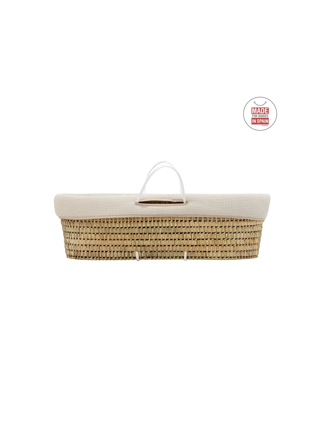 Cesto bebé de palma Sky beige de Cambrass