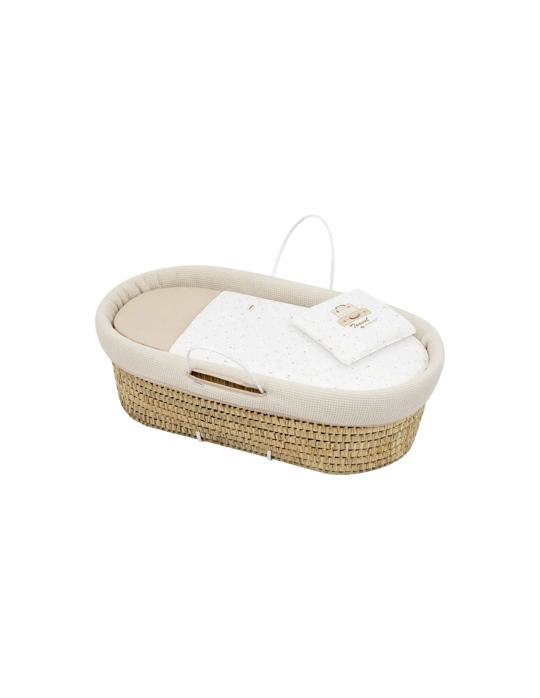 Cesto bebé de palma Sky beige de Cambrass