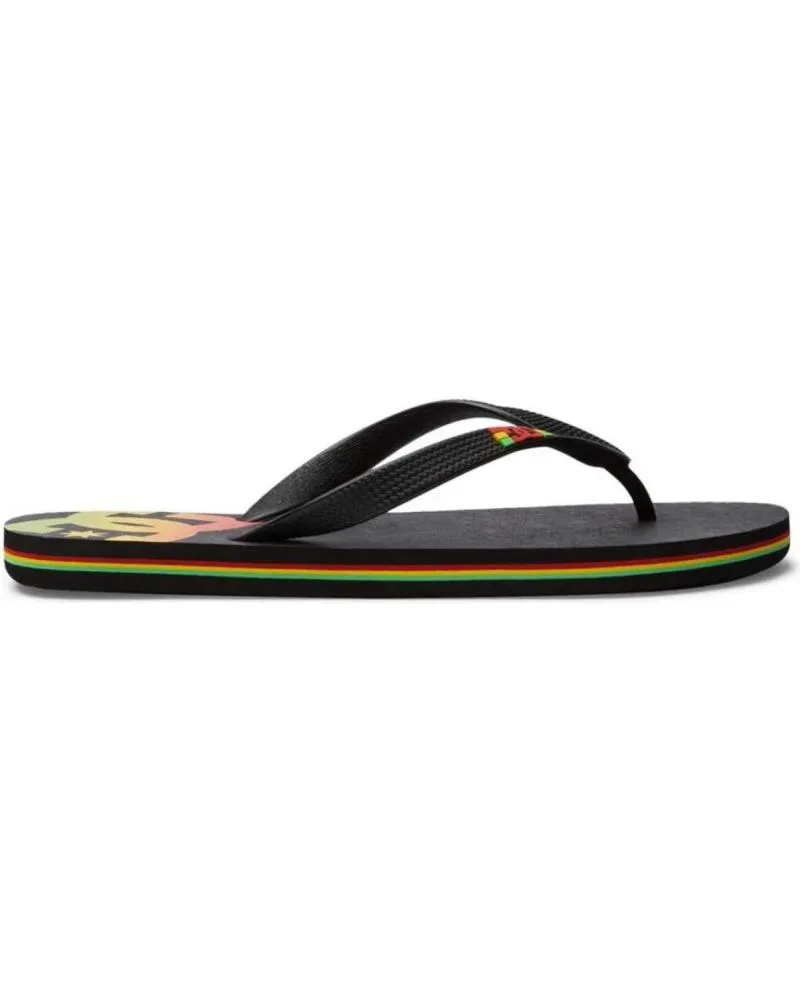 Chanclas DC SHOES  de Mujer y Hombre y Niña y Niño CHANCLAS SPRAY RASTA  MULTICOLOR