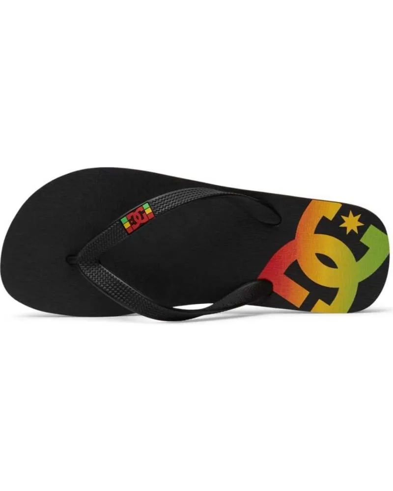 Chanclas DC SHOES  de Mujer y Hombre y Niña y Niño CHANCLAS SPRAY RASTA  MULTICOLOR