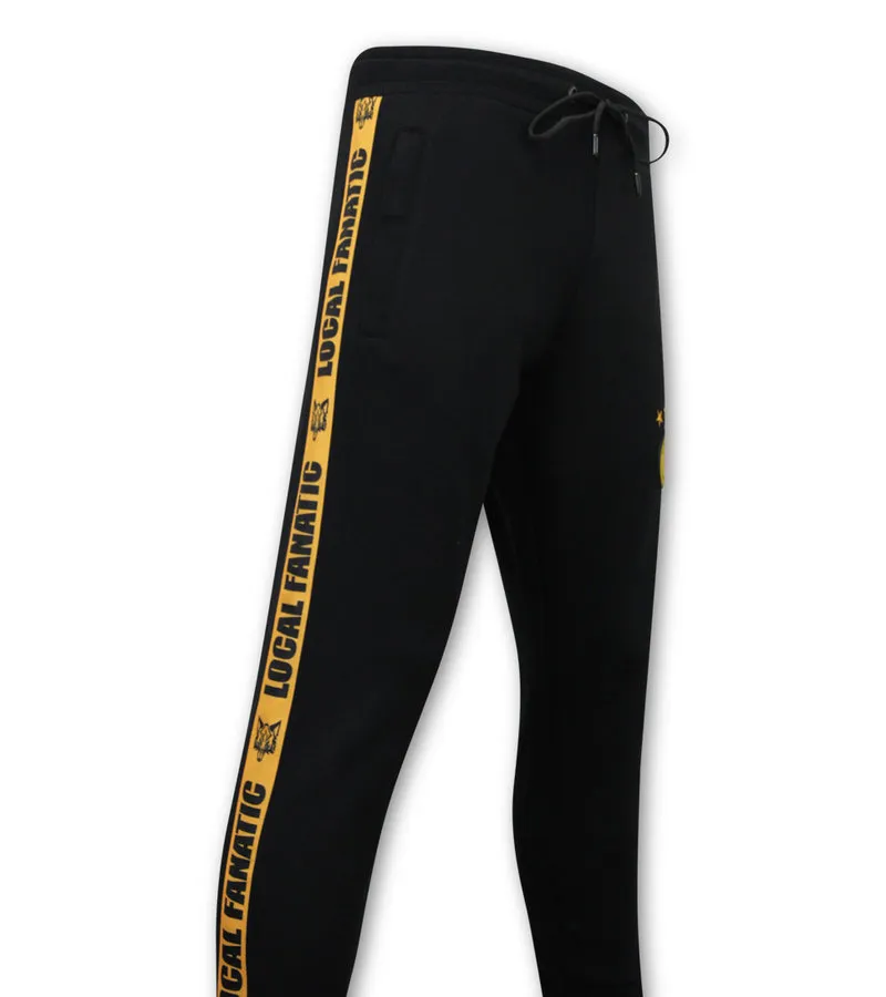 CHANDAL COMPLETO HOMBRE CON CAPUCHA  116513ZZG  NEGRO