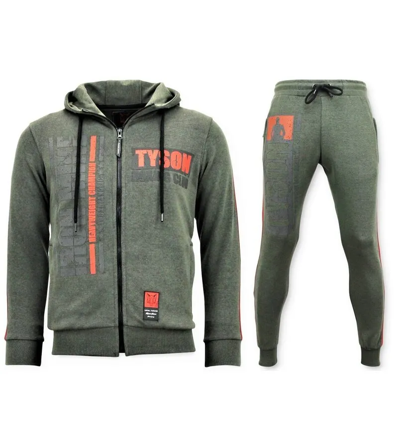 CHANDAL HOMBRE  IRON MIKE TYSON BOXING  VERDE