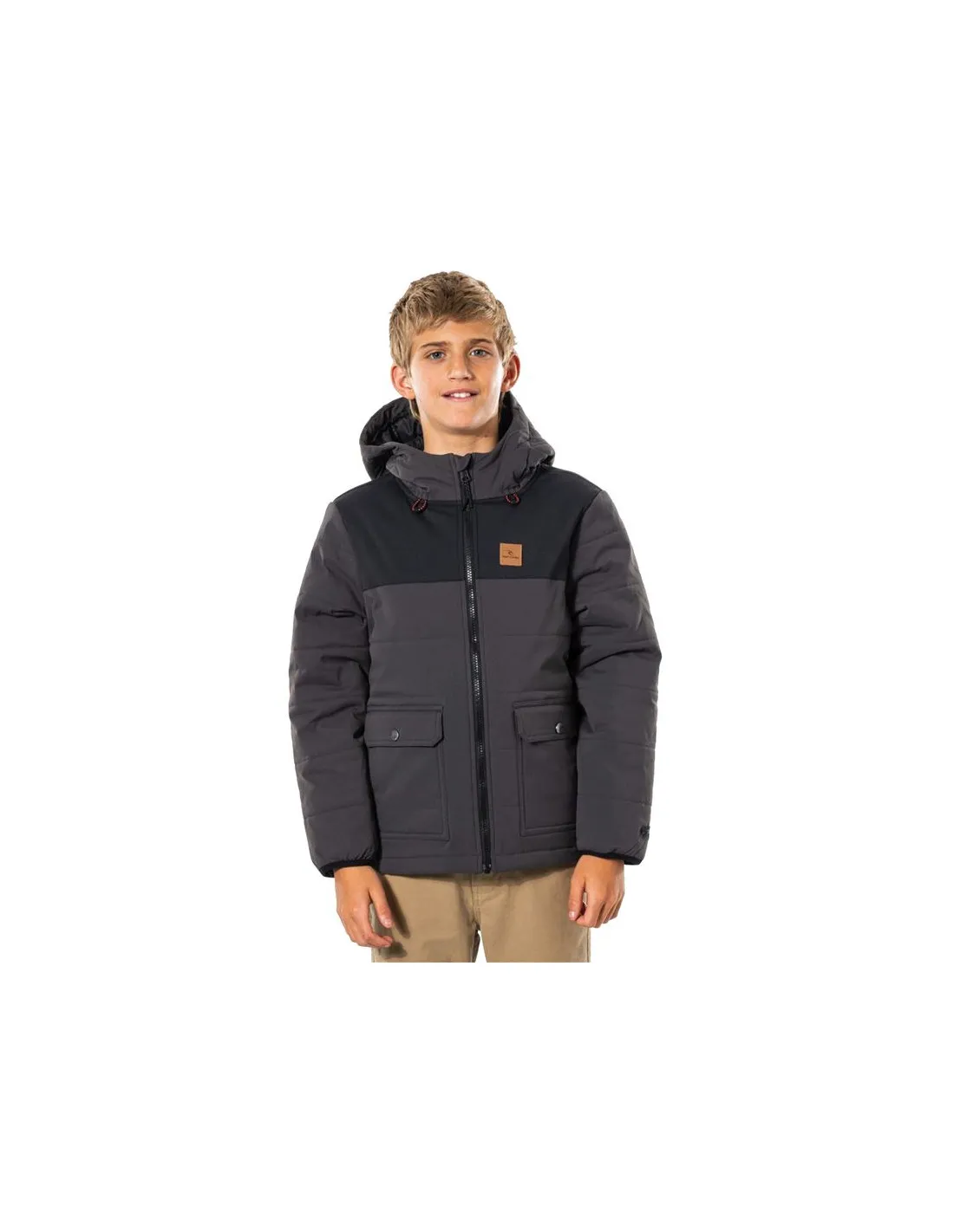 Chaqueta Rip Curl Ridge negro niño