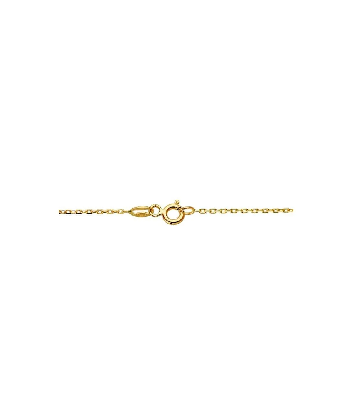 Chaîne Forçat 1mm Or 18 K 50cm