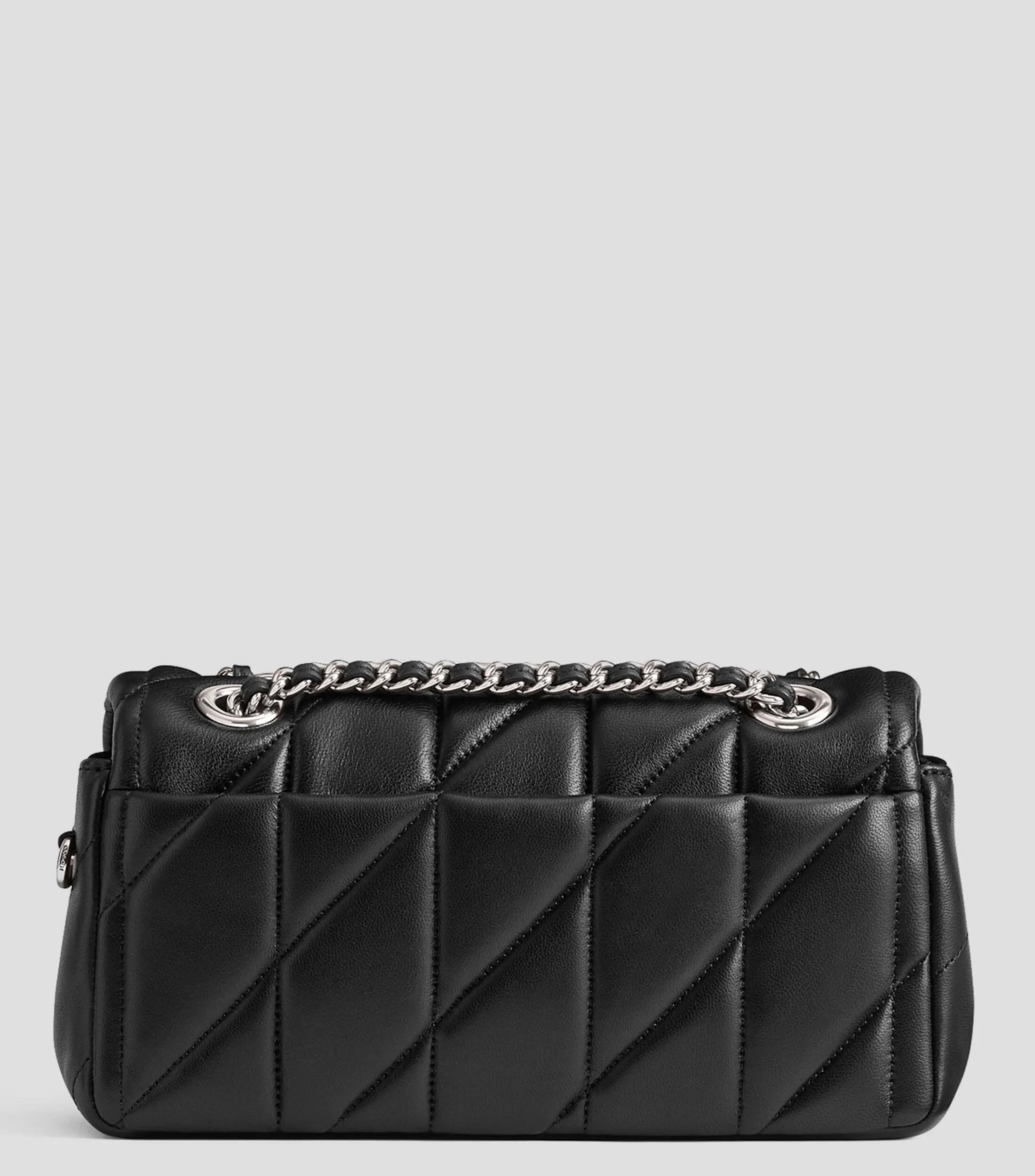 Coach Bolso shoulder negro en piel Tabby 20 Mujer