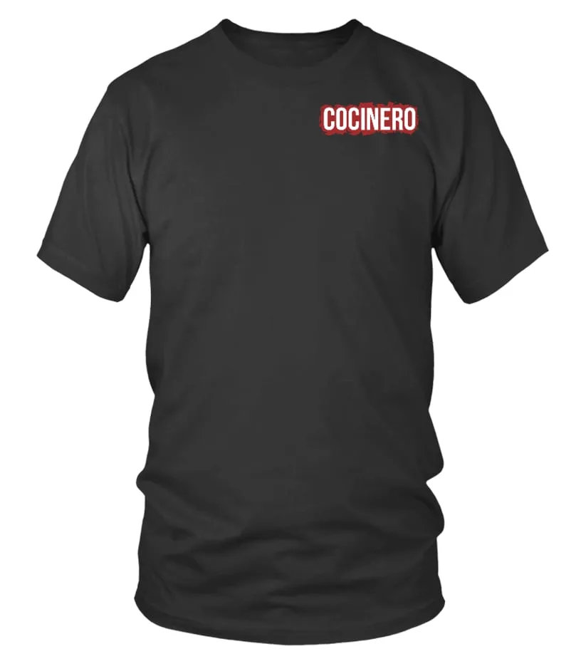 Cocinero. Por qué soy cocinero : No recuerdo le que es dormir toda la noche, no… Camiseta cuello redondo Unisex