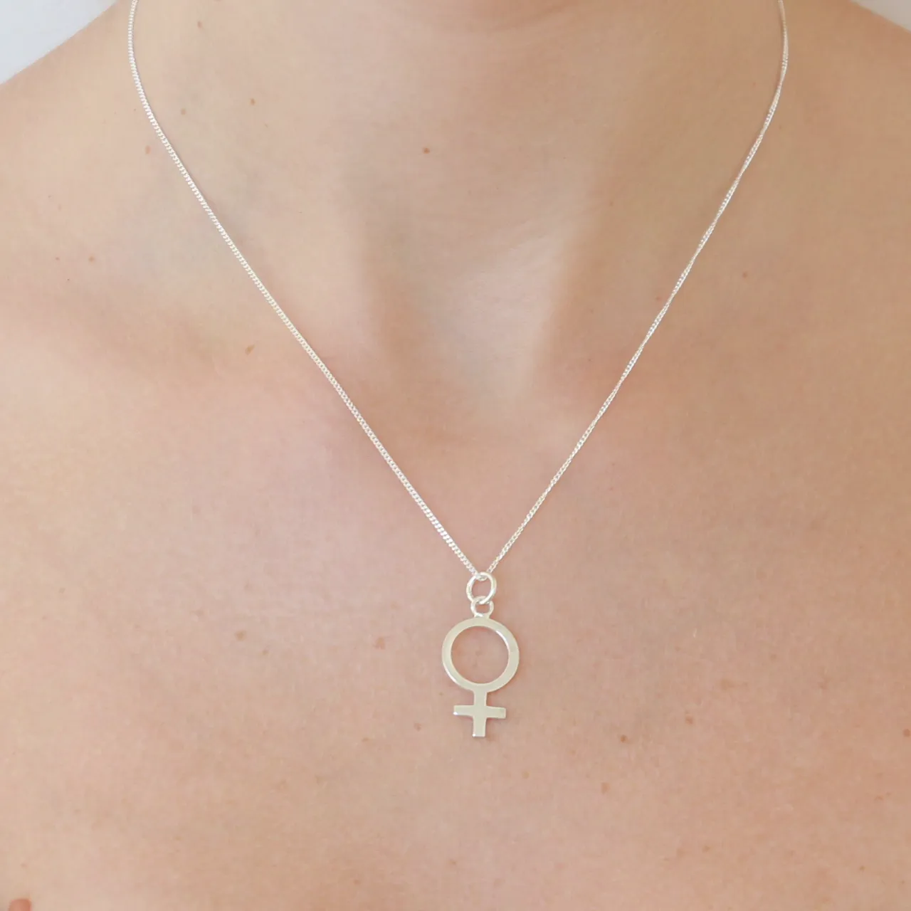 Collar con colgante | Plata de ley