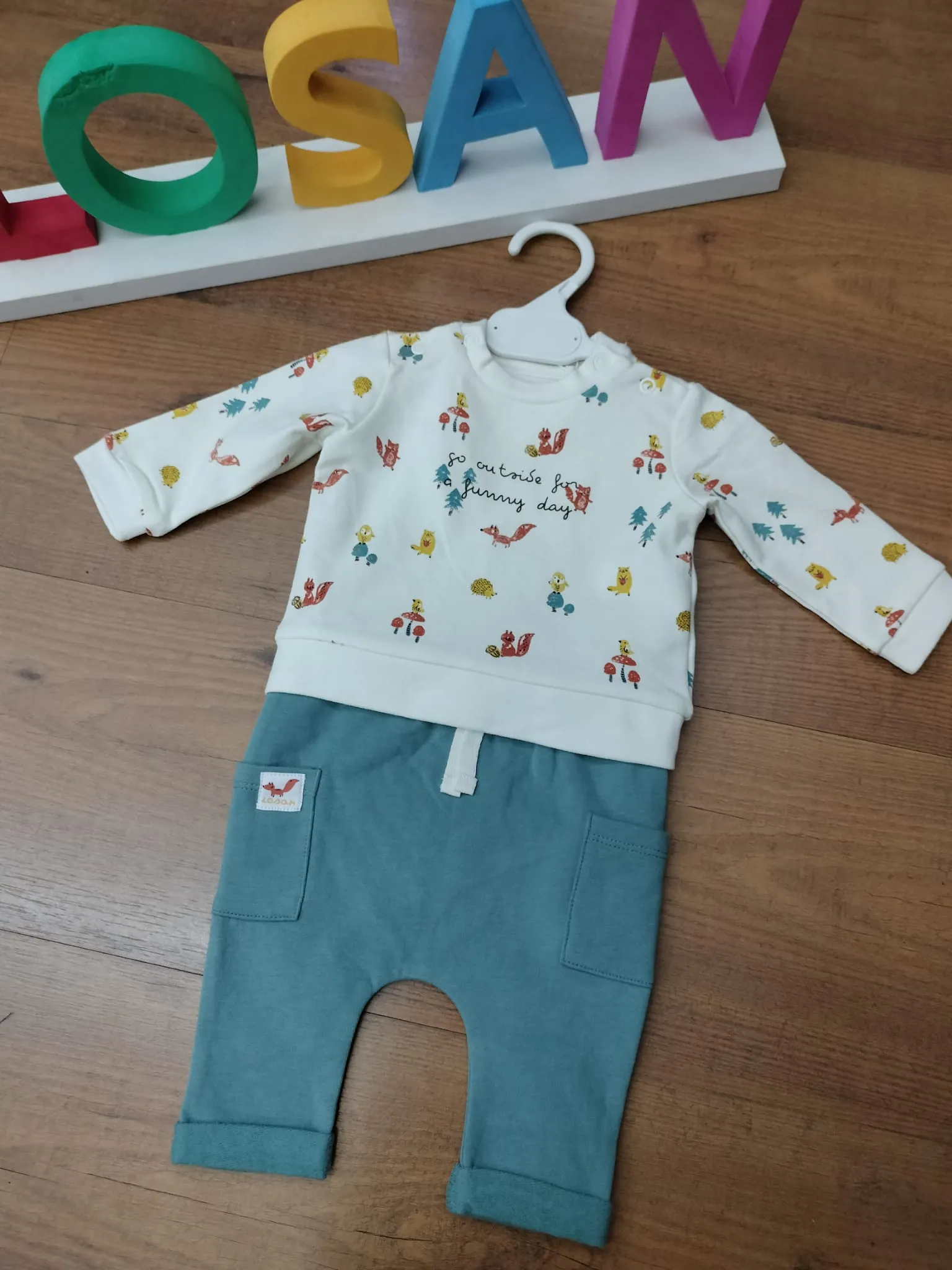 Conjunto Ardillas Bebé Losan